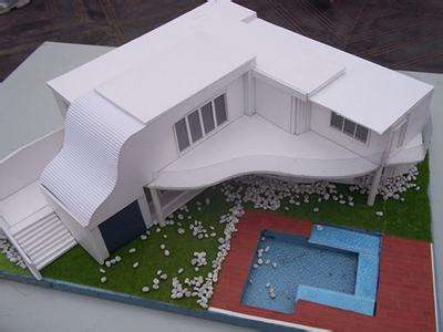 白河县建筑模型