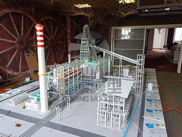 白河县工业模型