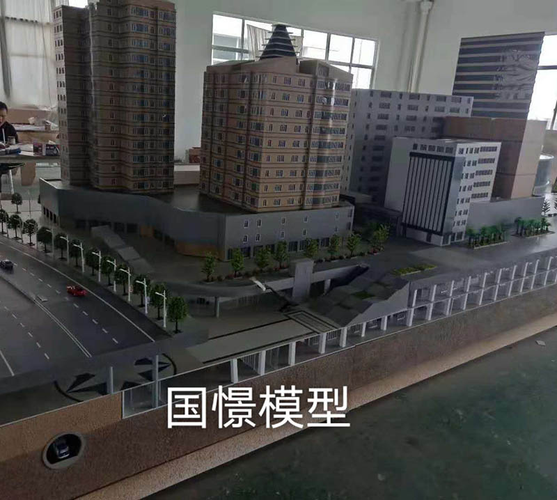 白河县建筑模型