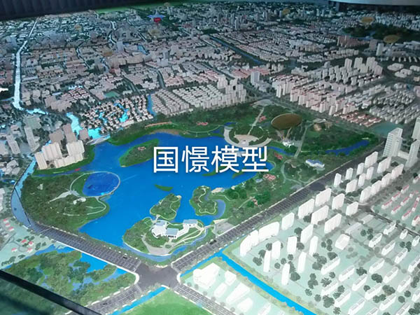 白河县建筑模型