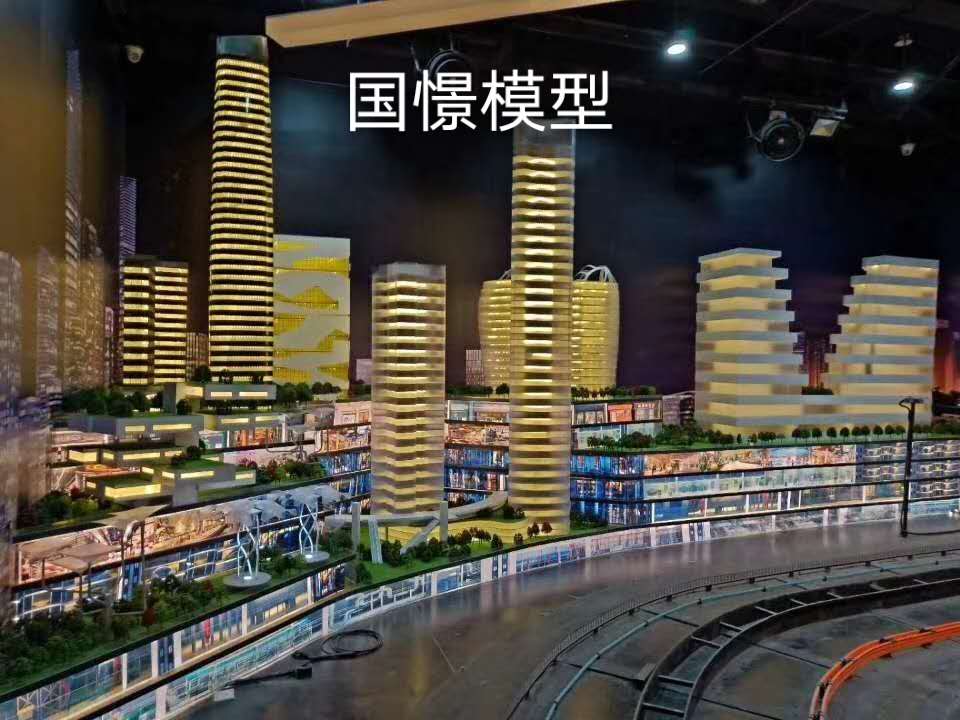 白河县建筑模型