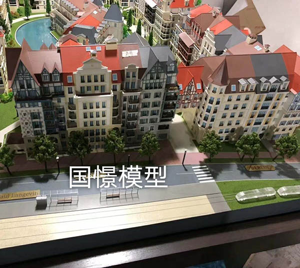 白河县建筑模型