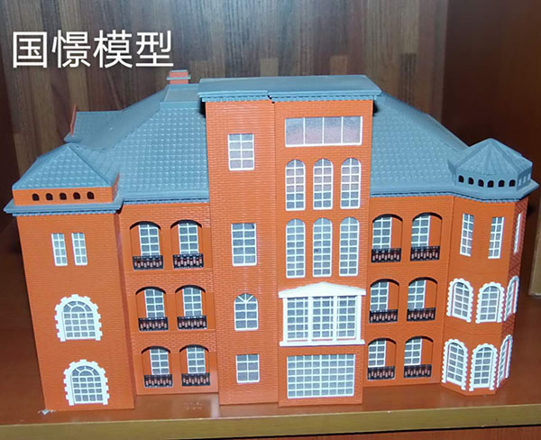 白河县建筑模型